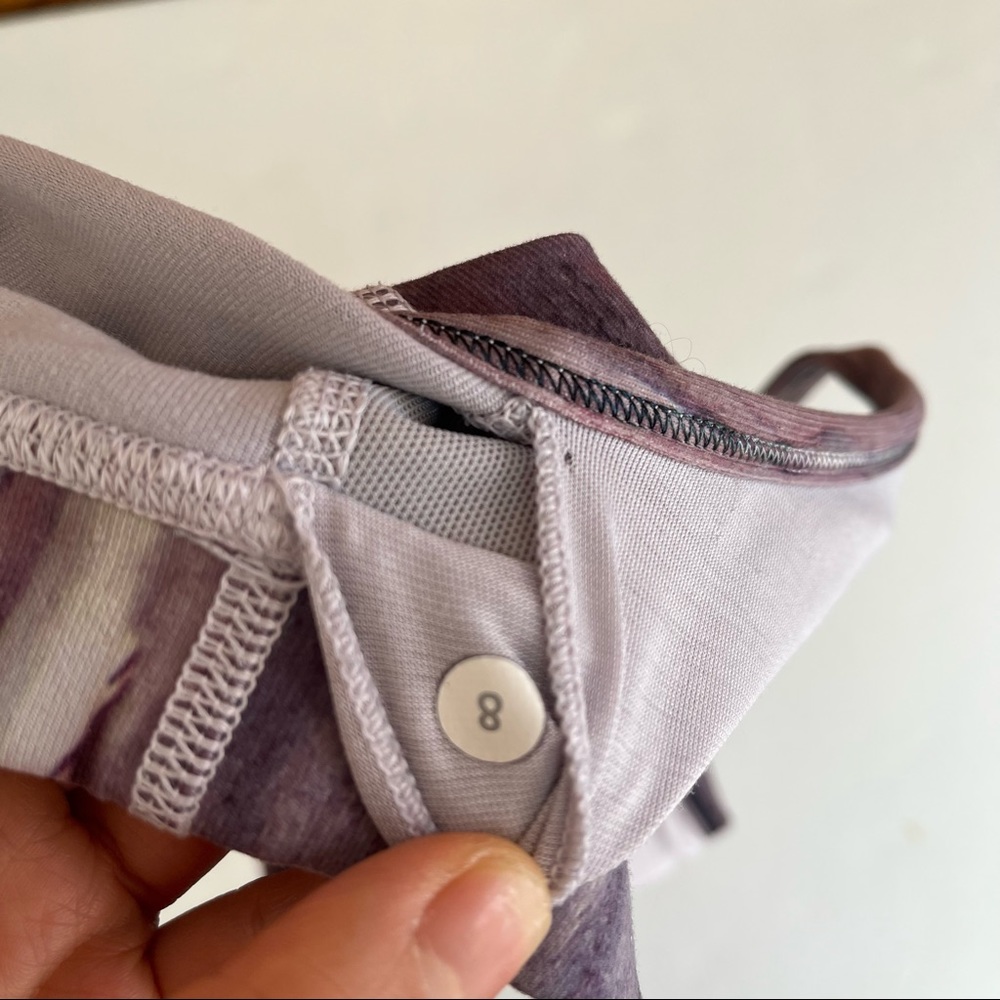 Lululemon Flow Y Bra IV Mini Haz Storm Mauve 8 - Picture 6 of 6
